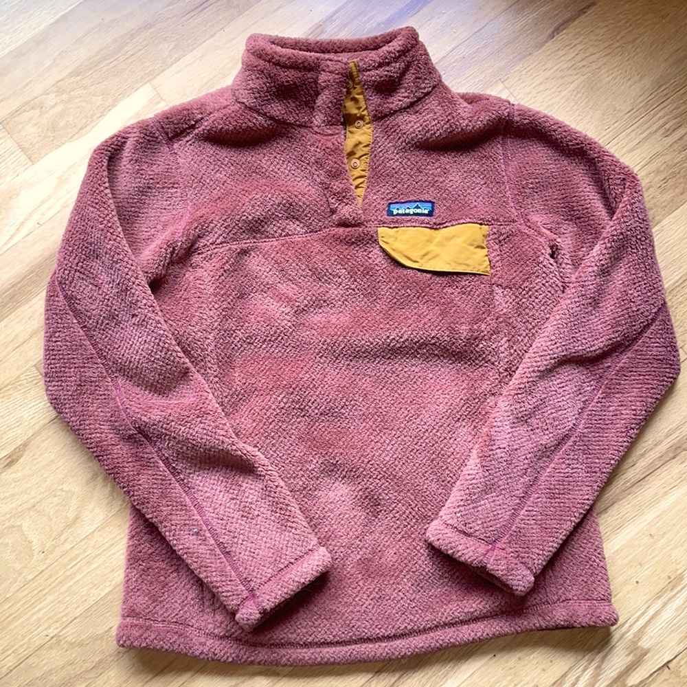 Rust Patagonia Retool Fleece